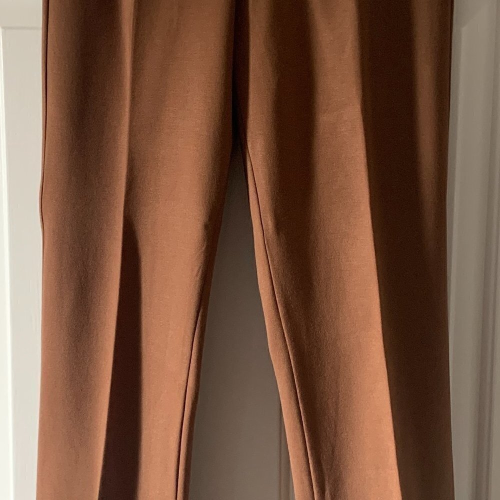 "ONE" NUTMEG PANT W/SLIT ON THE INSIDE BOTTOM OF PANTS SIZE MEDIUM